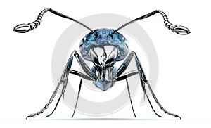 Digital safety concept electronic computer bug isolated