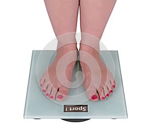 Digital scale says sport