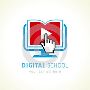 Digital school online logo