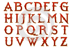 Digital Scrapbook Alphabet Narnia photo