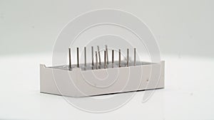 Digital screen display electronic component. Small single board computer device.