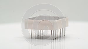 Digital screen display electronic component. Small single board computer device.