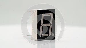 Digital screen display electronic component. Small single board computer device.