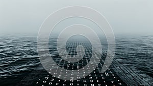 Digital Script: Coastal Code Symphony