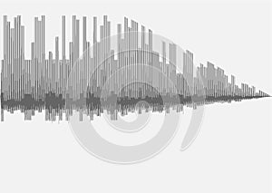 Digital sequence space sound for ambient or nature documentary atmospheric video movie or other