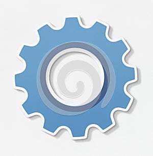 Digital settings icon vector illustration