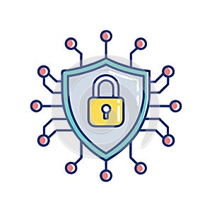 Digital Security Shield: Protection for Networks, Data, and Cybersecurity Threats