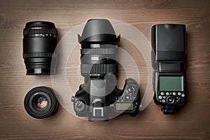 Digital slr camera gear