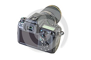 Digital slr camera and zoom lens