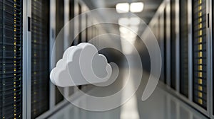 Digital storage: cloud technology, secure access, remote backup, virtual space, file hosting, scalable solution