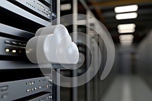 Digital storage: cloud technology, secure access, remote backup, virtual space, file hosting, scalable solution
