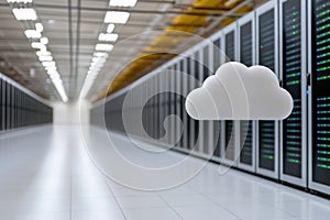 Digital storage: cloud technology, secure access, remote backup, virtual space, file hosting, scalable solution