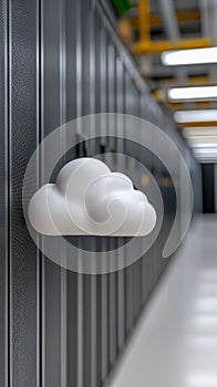 Digital storage: cloud technology, secure access, remote backup, virtual space, file hosting, scalable solution