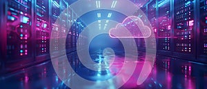 Digital Symphony: The Harmony of Cloud Computing. Concept Cloud Computing, Digital Symphony,