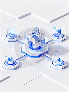 Digital System Architecture with Data Nodes