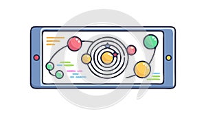 Digital System Interface - Complex Network Data Flow, vector design Generative AI