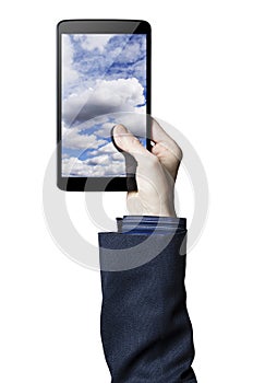 Digital tablet and the cloud