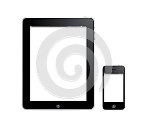 Digital tablet and smartphone