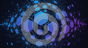 A digital or technological theme emphasizing connectivity and