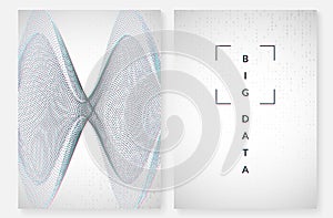 Digital technology abstract background. Artificial intelligence,