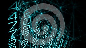 Computers software coding system, data security blockchain global cyberattack