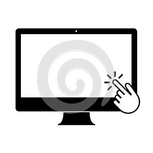 Digital technology concept computer mouse click vector