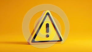 Digital Technology System Caution Warning Sign