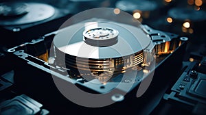 digital terabyte hard drive photo