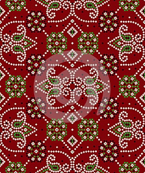 Digital textile indian pattern illustrations, drawings floral pattern and mughal art with Ethnic style.