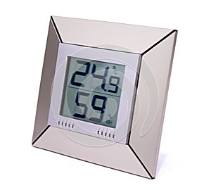 Digital thermometer and humidity meter