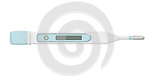 Digital Thermometer Isolated