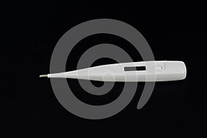 Digital thermometer isolated