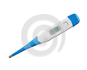 Digital Thermometer Isolated