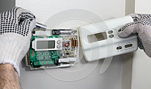 Digital Thermostat Batteries Replaced