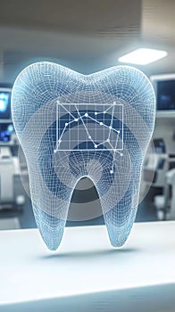 Digital tooth model with health data visualization
