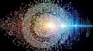 Digital Transformation: From Mechanical Gears to Binary Code