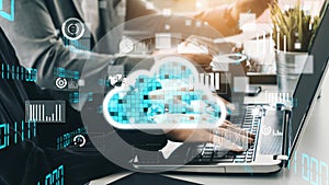 Digital Transformation in Modern Business with Cloud Computing Technology, Data Analysis, and Virtual Collaboration