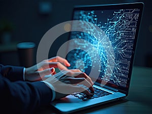 Digital Transformation Neural Network Data Processing and Machine Learning Algorithm