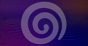 Digital Trendy Loop Background Design. Computer Generated Image.