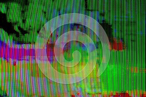 Digital TV broadcast glitch