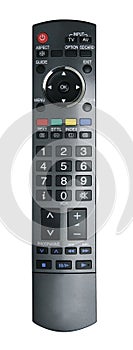 Digital TV remote isolated