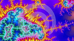 Digital Universe amazing abstract colorful background fractal high resolution very big size