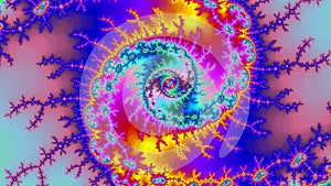 Digital Universe amazing abstract colorful background fractal high resolution very big size