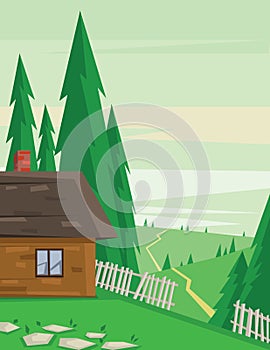 Digital vector abstract background