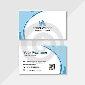 Digital vector design for business card photo