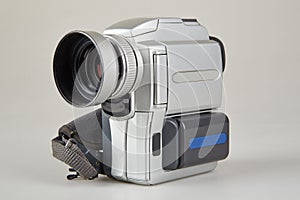 Digital Video Handycam from side view