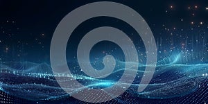 Digital visualization of a dynamic data stream