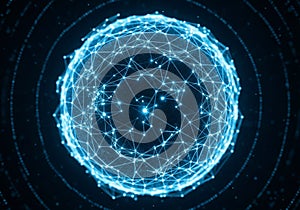 A digital visualization of a spherical