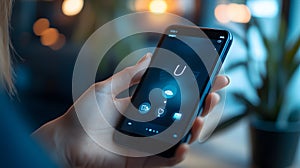 Digital wallet app voice command functionality