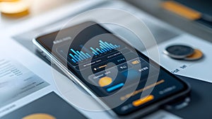 Digital wallet customizable interface showing features